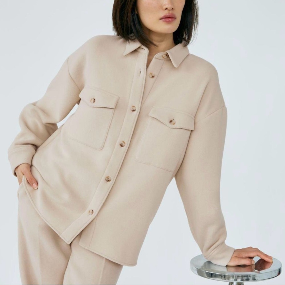 Aritzia The Group by Babaton Stylus Shacket Jacket Size L - Picture 12 of 12